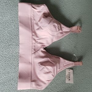 NWT SOMA wirefree Bra. Size S, In Adobe Rose